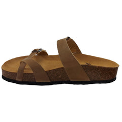 Plakton Bombay Waxy Leather Upper Women's Wedge Sandals