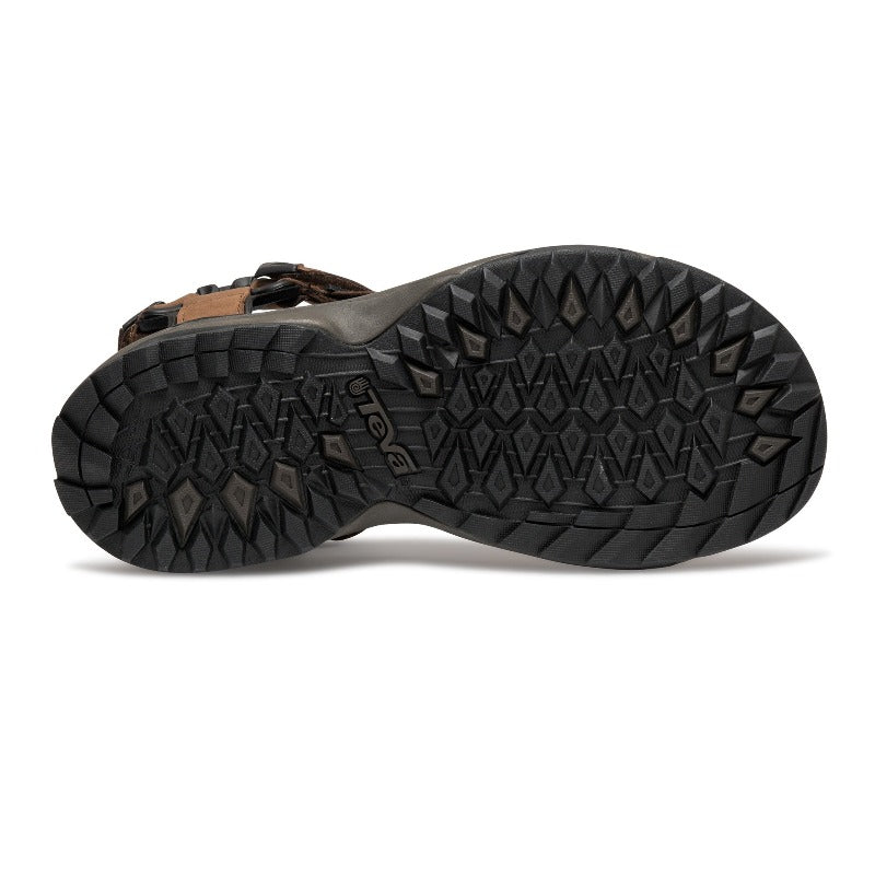 Teva Terra Fi Lite Leather Men's Walking Sandals - Brown.5