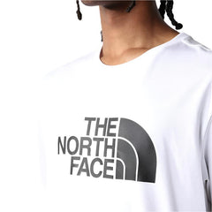 The North Face Easy Tee Men's Short Sleeve T-Shirt- White 3