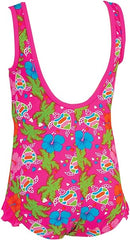 Zoggs Carnival Scoopback Girls Swimming Costume