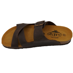 Plakton Elche Women's Sandal - Brown-outback trading-2