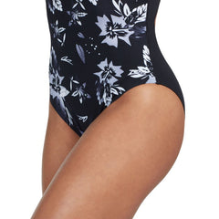 ZOGGS Juliet Ladies Actionback Swimming Costume - Black/White.4