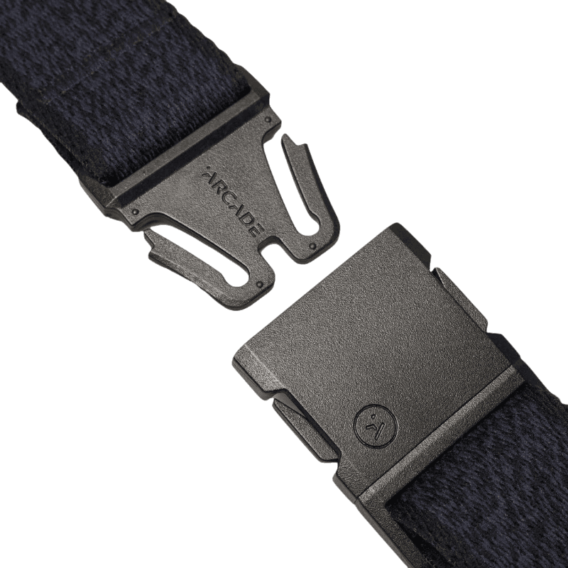 Arcade Blackwood A2 Slim Stretch Belt - Heather Navy/Black.2