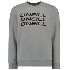 O'Neill Mens Triple Stack Crew Sweatshirt - Silver-Sweatshirt-Outback Trading