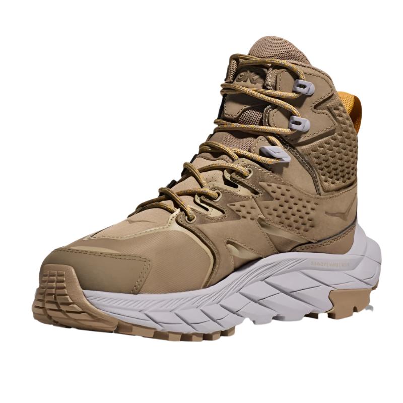 HOKA Anacapa GTX Mid Womens Walking Boot - Dune/Lilac Marble-Outback Trading.3