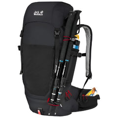 Jack Wolfskin Wolftrail 28 Recco Backpack - Black-Outback Trading-2