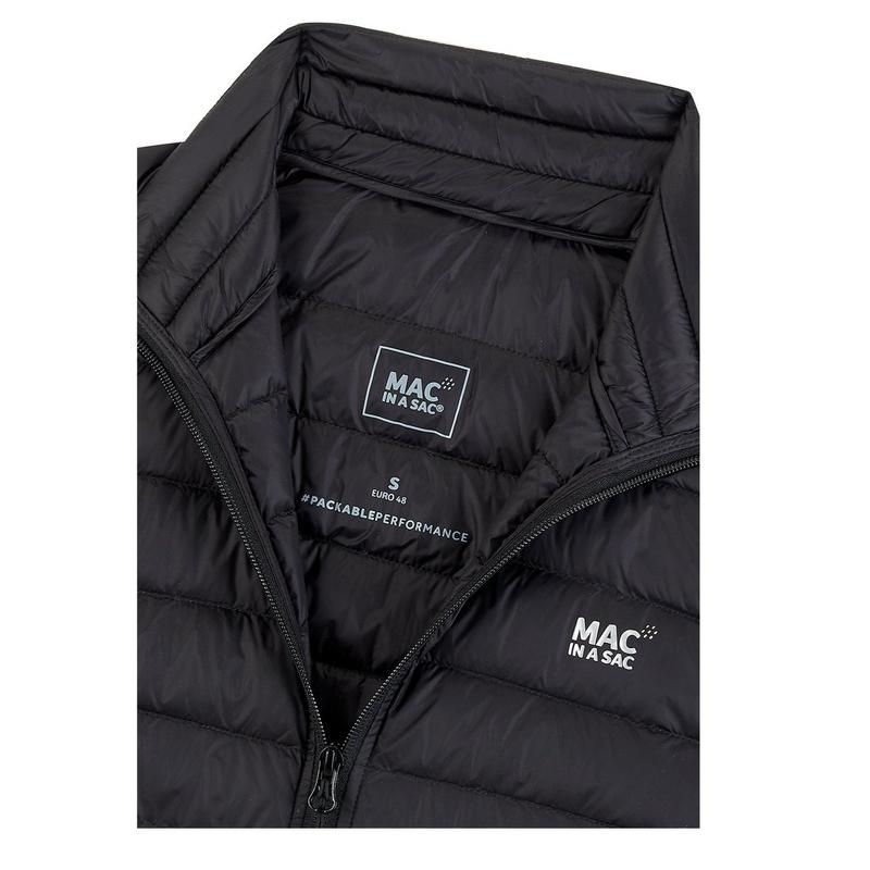 Mac In A Sac Alpine Down Mens Gilet - Black-Gilets-Outback Trading