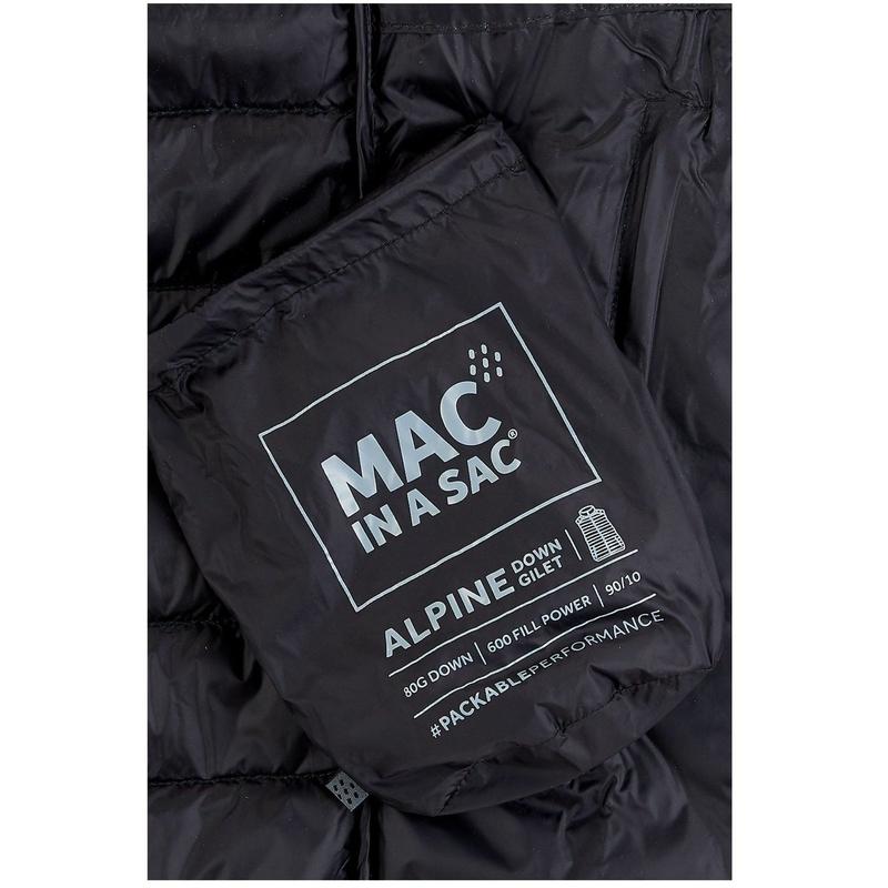 Mac In A Sac Alpine Down Mens Gilet - Black-Gilets-Outback Trading