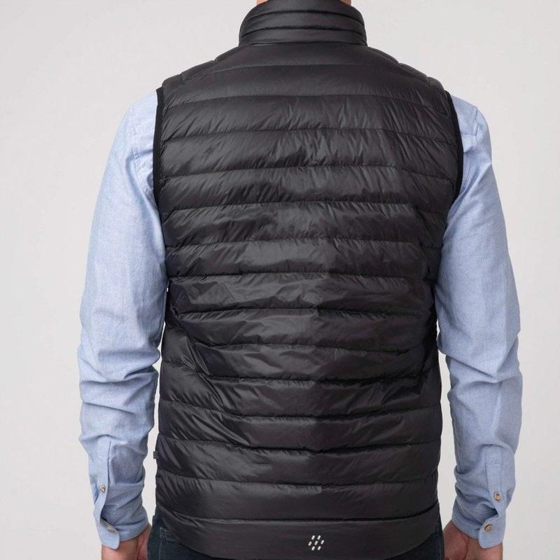 Mac In A Sac Alpine Down Mens Gilet - Black-Gilets-Outback Trading