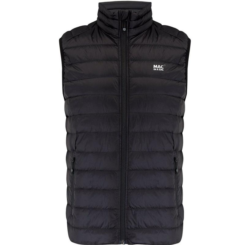 Mac In A Sac Alpine Down Mens Gilet - Black-Gilets-Outback Trading