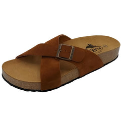Plakton CP Baker Leather Women's Sandal - Brown.3