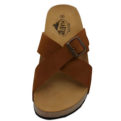 Plakton CP Baker Leather Women's Sandal - Brown.4