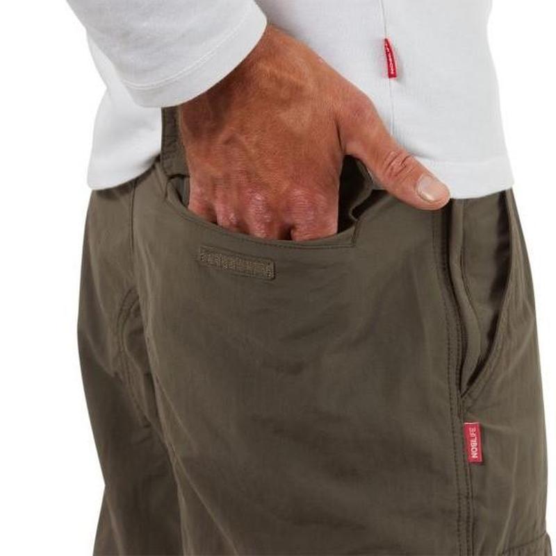 Craghoppers Men's NosiLife Branco Trousers - Woodland Green-Active Trousers-Outback Trading