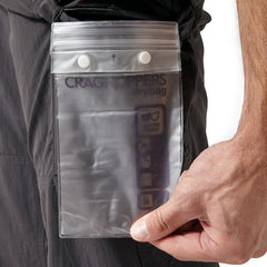 Craghoppers NosiLife Men's Cargo Walking Trousers - Black Pepper-Active Trousers-Outback Trading