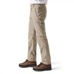 Craghoppers NosiLife Pro Men's Trek Convertible Walking Trousers - Pebble-Active Trousers-Outback Trading