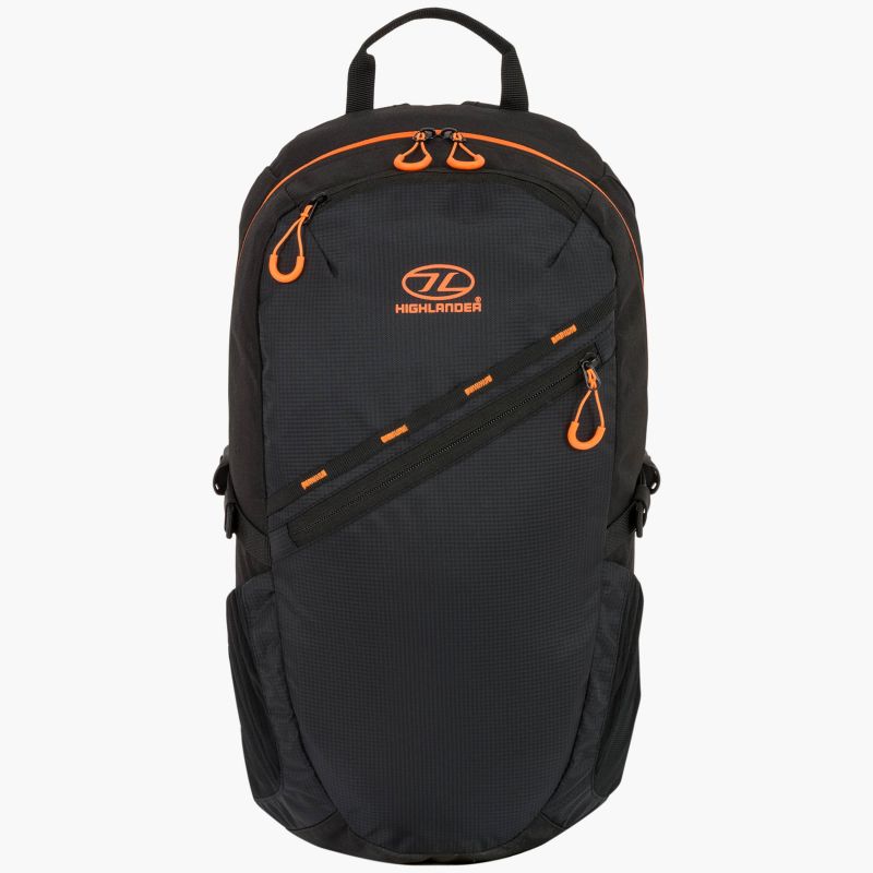 Highlander Dia 20 Litre Backpack - Black-Backpacks-Outback Trading