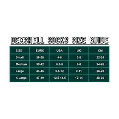 DexShell Coolvent Waterproof Breathable 4-Way Stretch Socks - Aqua-Socks-Outback Trading