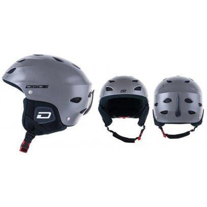 Dirty Dog Orbit Ski Helmet Dark Silver