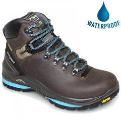 Grisport Lady Glide Waterproof Walking Boot - Brown-Walking Shoes-Outback Trading