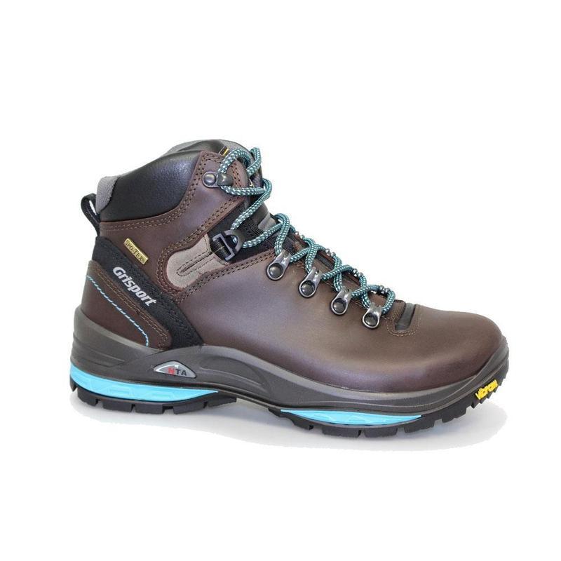 Grisport Lady Glide Waterproof Walking Boot - Brown-Walking Shoes-Outback Trading