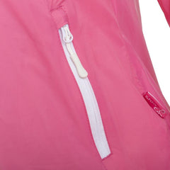 Highlander Stow & Go Women's Waterproof Pack-Away Jacket - Pink-Waterproof Jackets-Outback Trading