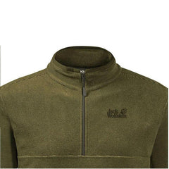 Jack Wolfskin Arco Men s 1 4 Zip Fleece Light Moss Stripes S Light Moss Stripes