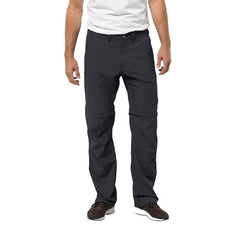 Jack Wolfskin Canyon Men's Zip Off Pants / Trousers - Phantom-Active Trousers-Outback Trading