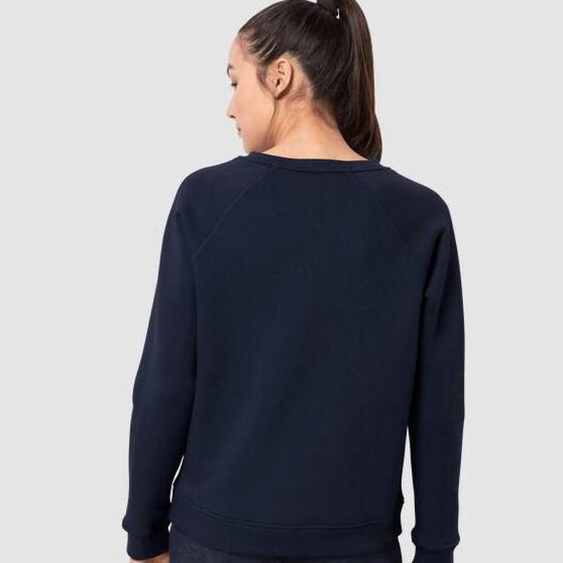 Jack Wolfskin Winter Womens Logo Sweatshirt- Midnight Blue-Sweatshirts-Outback Trading