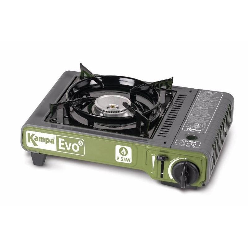 Kampa Evo Gas Camping Hob / Stove - Catridge Powered-Camping & Hiking-Outback Trading