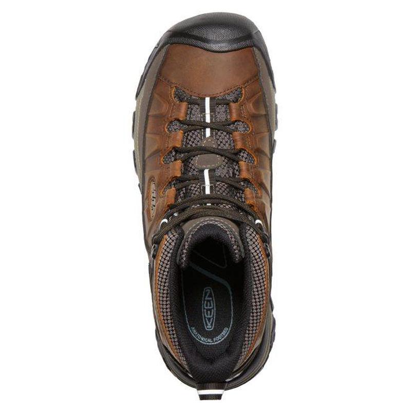 Keen Targhee III Mid Men's Waterproof Walking Boots - Chestnut/Mulch-Walking Boots-Outback Trading
