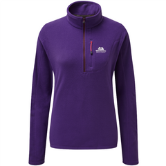 Micro Women's 1/4 Zip Fleece - Purple