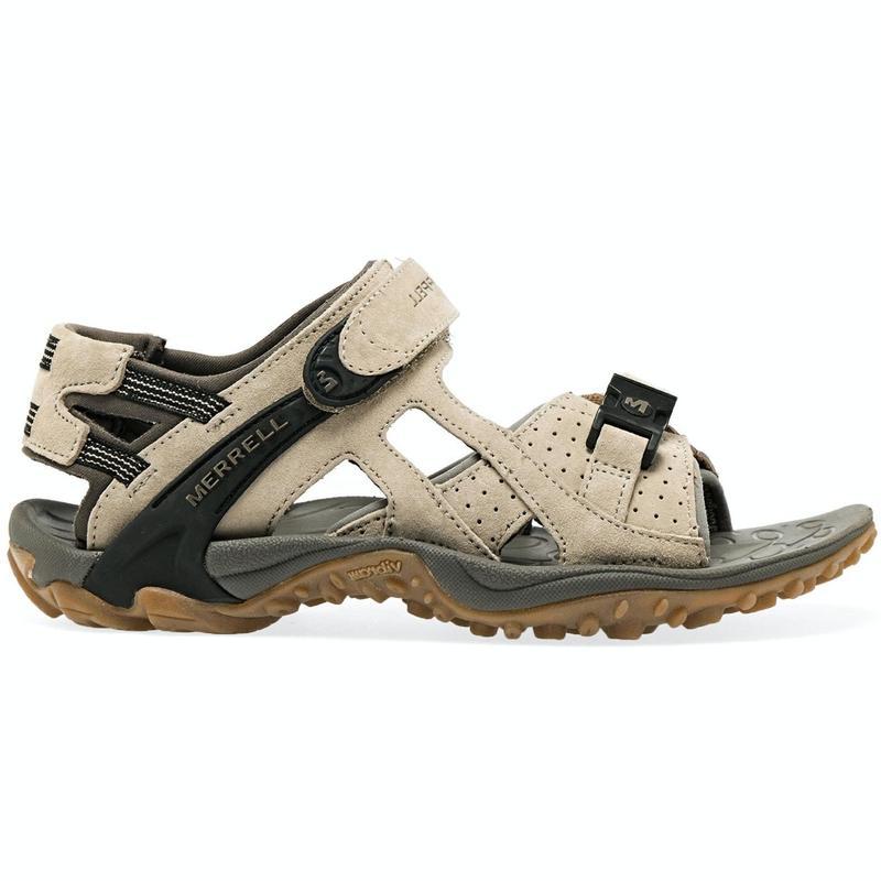 Merrell Kahuna III Men's Supportive Walking Sandals Taupe-Sandals-Outback Trading