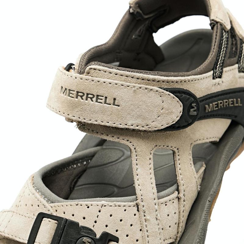 Merrell Kahuna III Men's Supportive Walking Sandals Taupe-Sandals-Outback Trading