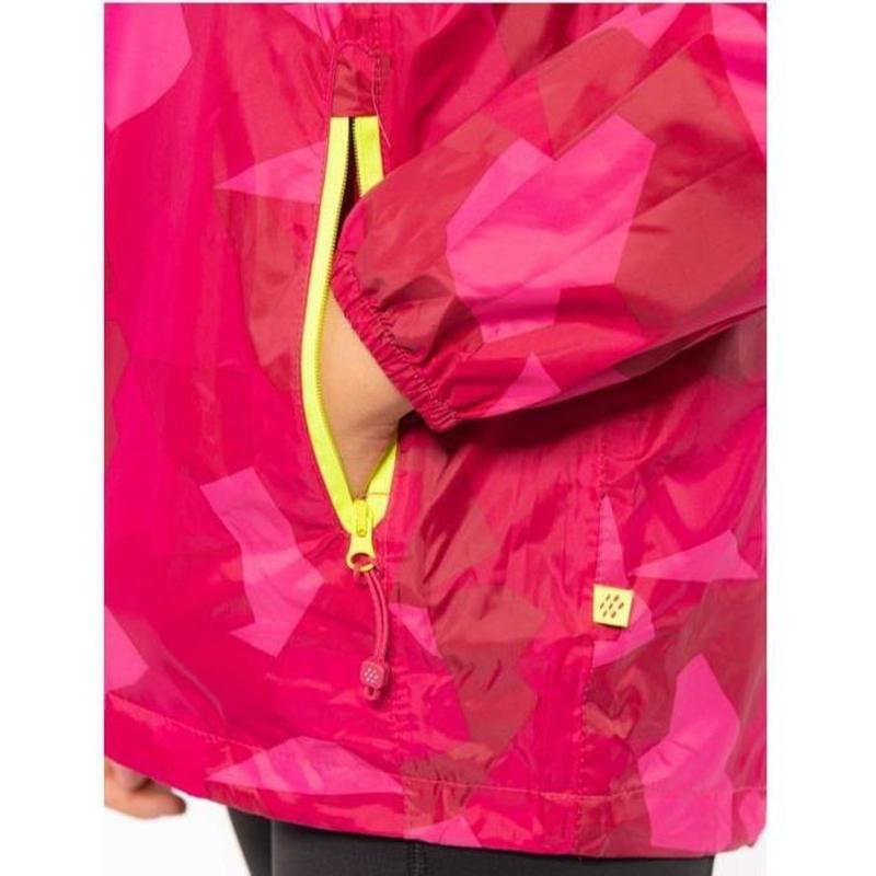 Mini Mac In A Sac Kids Packable Waterproof Jacket - Pink Camo-Packable waterproof-Outback Trading
