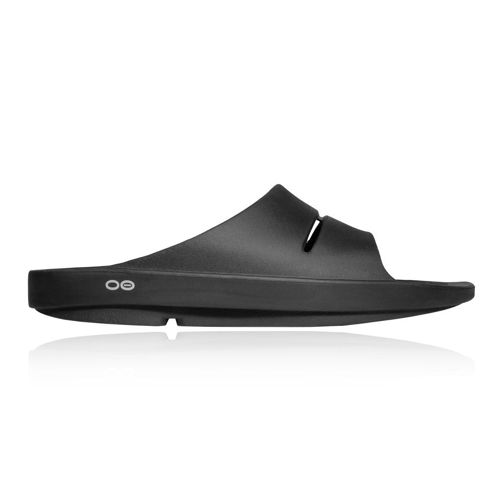 Oofos Ooahh Unisex Sliders - Black 2