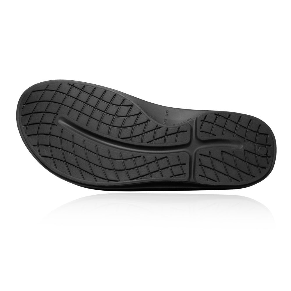 Oofos Ooahh Unisex Sliders - Black 3