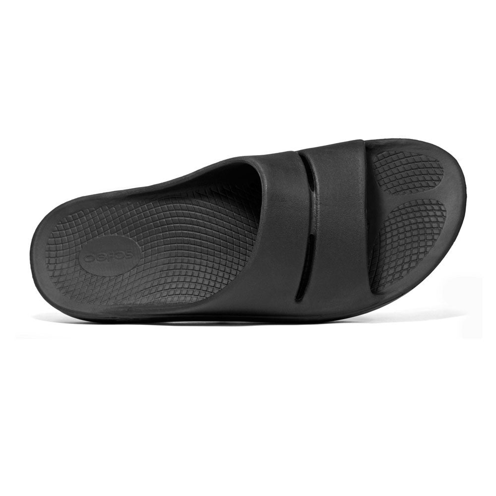 Oofos Ooahh Unisex Sliders - Black 5