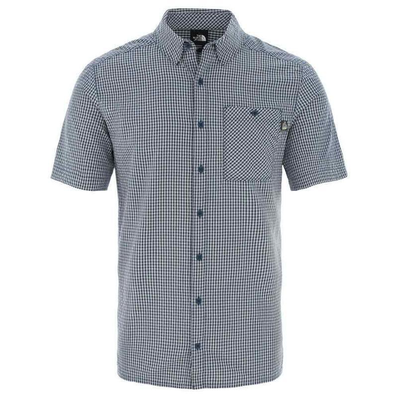 The North Face Mens Hypress Shirt Asphalt Grey-Technical Tee's-Outback Trading