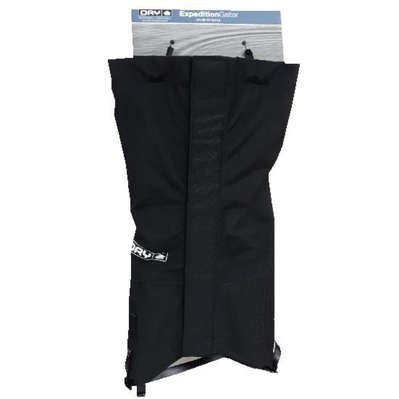 Trekmates Expedition - Alpine Fit Leg Gaiter - Black-Gaiters-Outback Trading