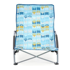 VW Low beach/Camping Chair - Volkswagen Print-Camping Chairs-Outback Trading