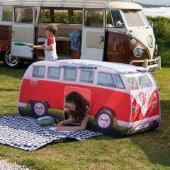 VW Pop-Up Kids Tent - Titan Red-Tents-Outback Trading