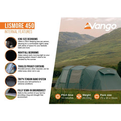 Vango Lismore 450 Tent Package - Mineral Green-Outback-Trading-3