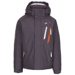 Trespass Specific Children's Kids Jacket - Dark Grey-Clothing-Outback Trading