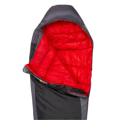 Highlander Serenity 350 Single Sleeping Bag - Charcoal-Sleeping Bags-Outback Trading