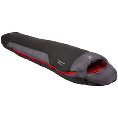 Highlander Serenity 350 Single Sleeping Bag - Charcoal-Sleeping Bags-Outback Trading