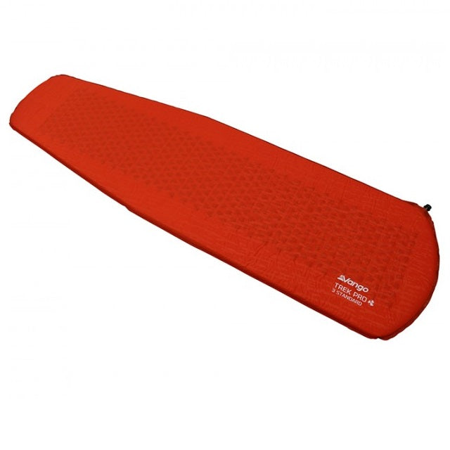 Vango Trek Pro 3 Standard Self Inflating Mat - Tango Red