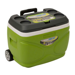 Vango Pinnacle 30L Wheelie Cooler - Green-outback-trading-1