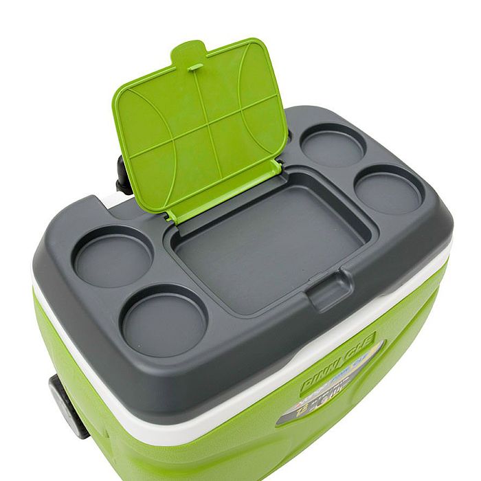 Vango Pinnacle 30L Wheelie Cooler - Green-outback-trading-8