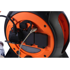 Vango Voltaic Roll Away Mains Kit - Black/Orange